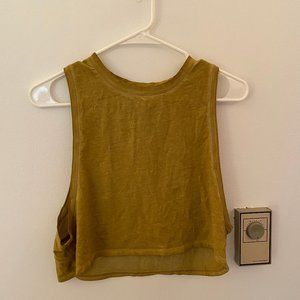 Lululemon Cropped Tank Top